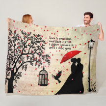 Vintage Elegant Beige & Black Poetry Valentines