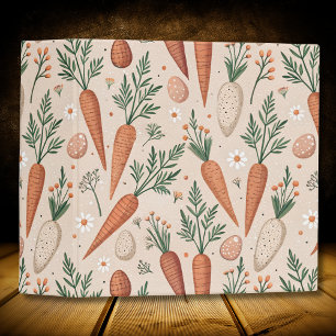 Vintage Elegant Carrots with Blossoms and Tiny Egg Binder