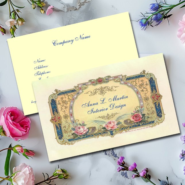 Vintage, Elegant French Country Business Card (Creator Uploaded)