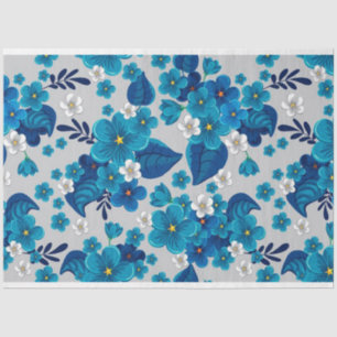 Vintage Elegant Modern Floral Tissue Paper