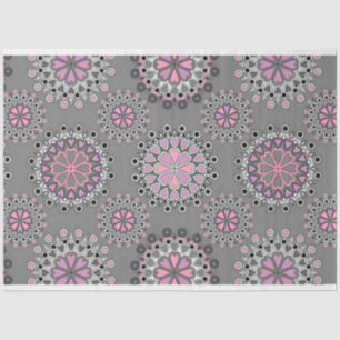 Vintage Elegant Modern Floral Tissue Paper