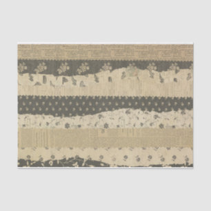 vintage elegant stripe decoupage ornate antique tissue paper