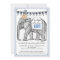 Vintage Elephant Circus Parade Baby Shower Invite