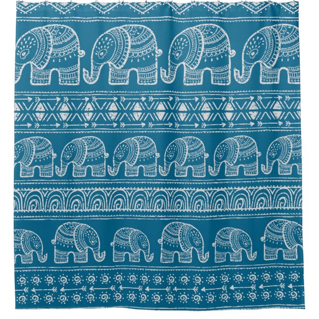 Vintage Elephant Frame Illustration (Front)