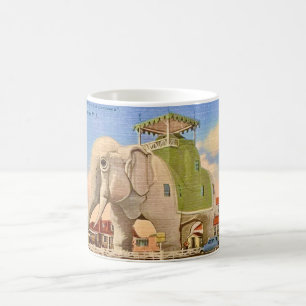 Vintage Elephant Hotel Mug