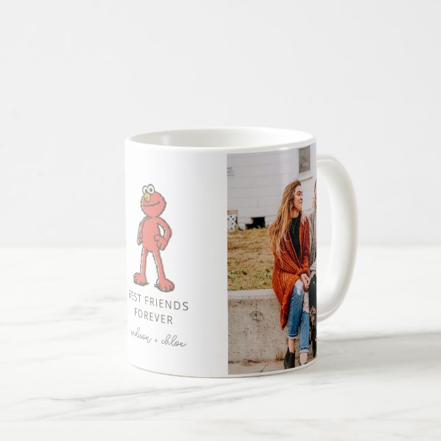Vintage Elmo | Best Friends - Photo Coffee Mug (Front Right)