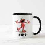Vintage Elmo Mug<br><div class="desc">Check out Elmo in this vintage graphic!         This item is recommended for ages 13 . ©  2014 Sesame Workshop. www.sesamestreet.org</div>