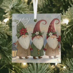 Vintage Elves Joy To All Ornament
