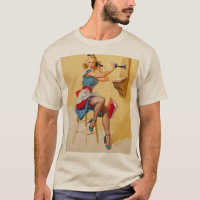 Vintage Elvgren Telephone Pin-up Girl Retro