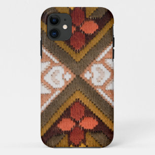 Vintage embroidery iPhone 11 case