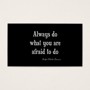 Vintage Emerson Inspirational Courage Quote