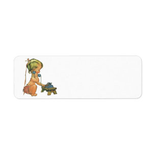 Vintage enfant mignonne blond fille parler sur le