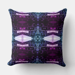 Vintage England London double decker bus Mouse Pad Throw Pillow