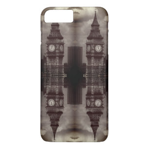 Vintage England London post office tower Big ben Case-Mate iPhone Case