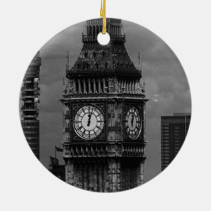 Vintage England London post office tower Big ben Ceramic Ornament