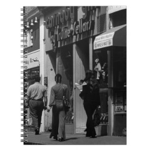 Vintage England London Shops Carnaby street 1970 Notebook
