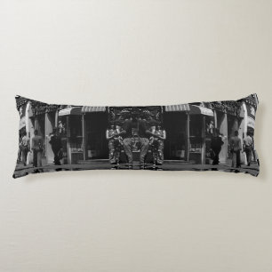Vintage England London Shops Carnaby street Body Pillow