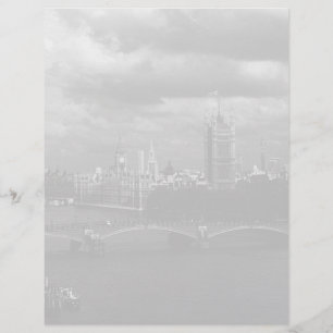 Vintage England London The River Thames
