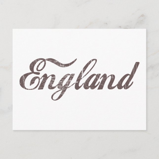 Vintage England Postcard (Front)