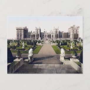 Vintage England, Windsor Royal Castle Postcard