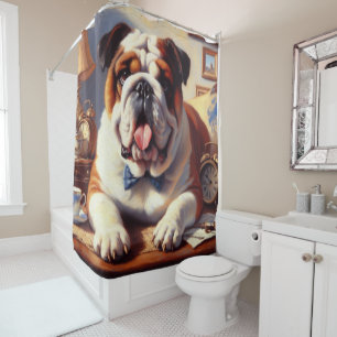 Vintage English Bulldog Illustration