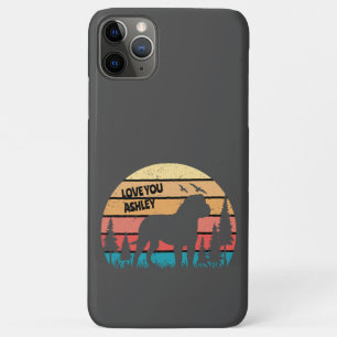 Vintage English Bulldog  Retro Sun Cool Dog Lover iPhone 11 Pro Max Case