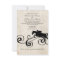Vintage English Equestrian Wedding Invitations