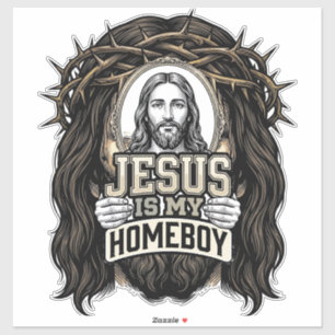 Vintage Engraved Crowned Holy Face Vector Design_1
