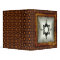 Vintage Engraved Leather Binder