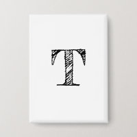 Vintage Engraved Monogram 