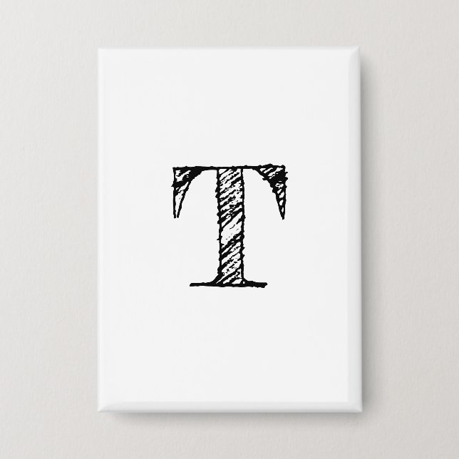 Vintage Engraved Monogram  (Front)