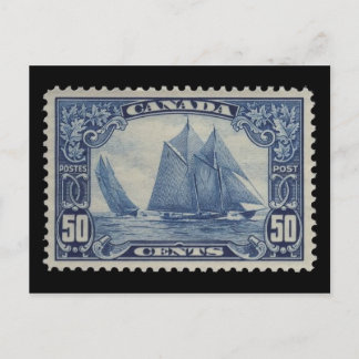 Vintage Engraved Stamp Postcard