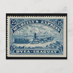 Vintage Engraved Stamp Postcard