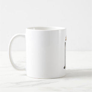 Vintage Engraving Giraffe Golf Vector T-Shirt Desi Coffee Mug