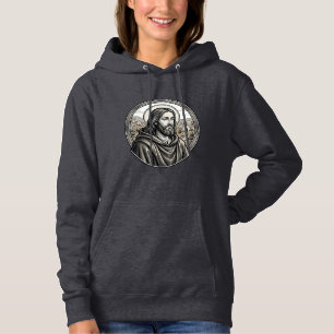 Vintage Engraving Religious Portrait Shirt
