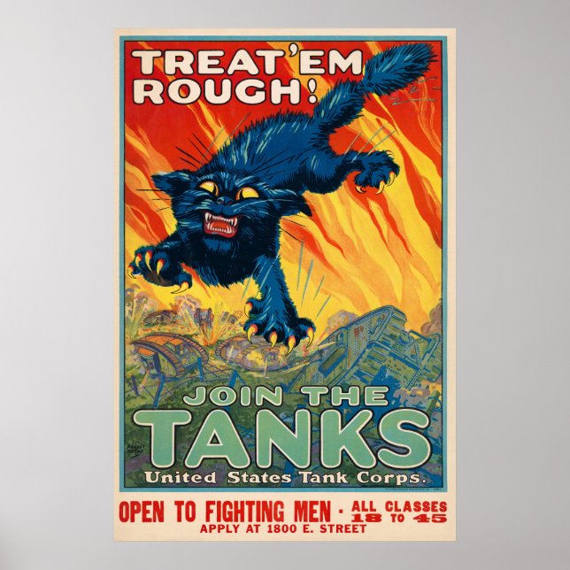 Vintage Enlistment poster (Front)