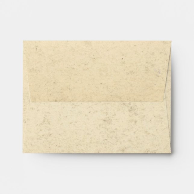 vintage envelopes for wedding rsvp A2 (Back (Top Flap))