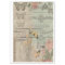 Vintage Ephemera & Butterfly Shabby Chic Decoupage