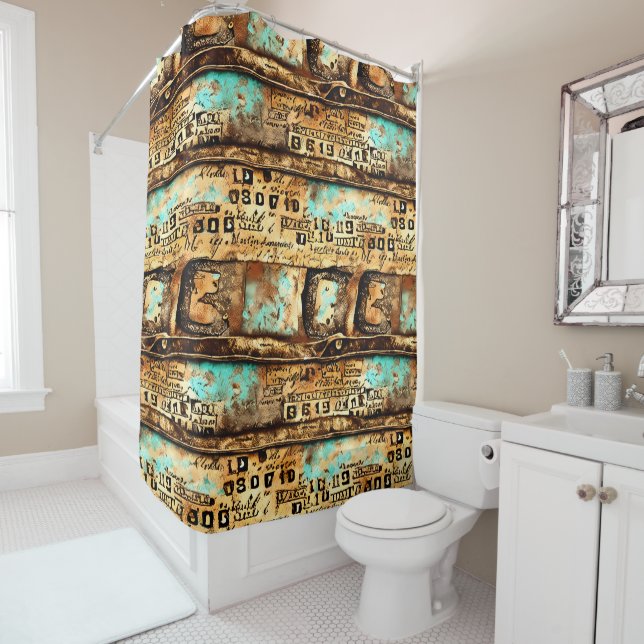 Vintage Ephemera Collage of Old Banknotes (In Situ)