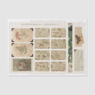 Vintage Ephemera No.2 Tissue Paper