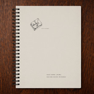 Vintage Epistolary Aesthetic Notebook