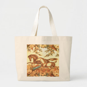 Vintage Equestrian Horse Bag