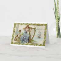 Vintage Erin Go Bragh St. Patrick's Day Card