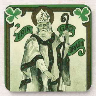 Vintage - Erin Go Bragh - St. Patrick's Greetings Coaster