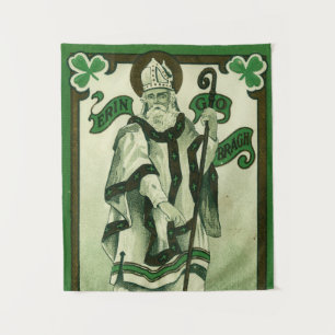 Vintage - Erin Go Bragh - St. Patrick's Greetings Tapestry