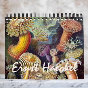 Vintage Ernst Haeckel, Biology, Botany, Science Calendar