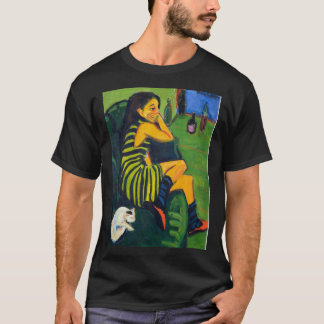 Vintage Ernst Ludwig Kirchner Female Artist Marcel T-Shirt