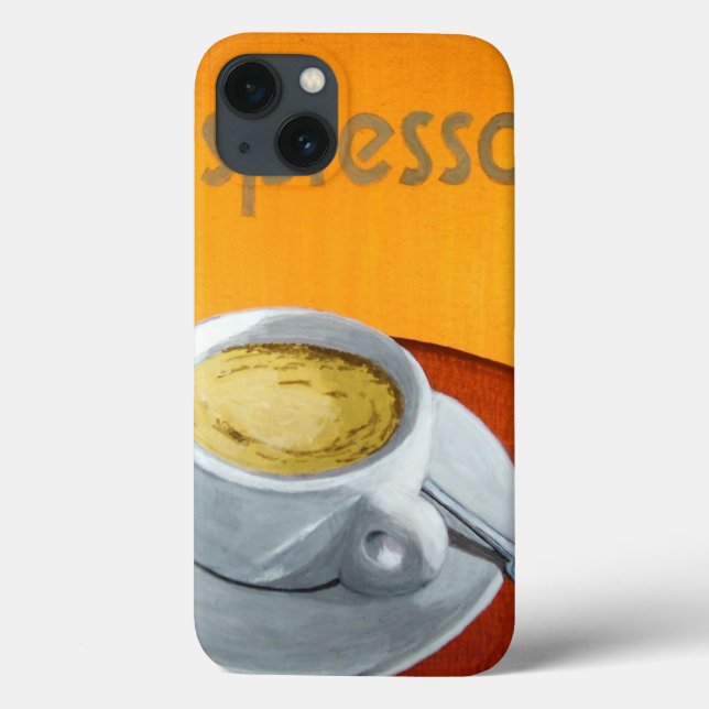 Vintage Espresso Coffee Case-Mate iPhone Case (Back)