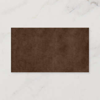 Vintage Espresso Dark Brown Antique Paper Template Business Card