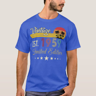 Vintage Est 1959 Limited Edition Birthday T-Shirt